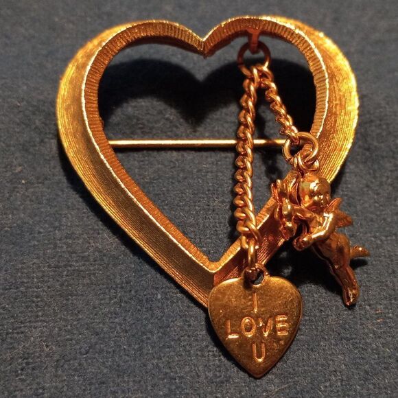Heart Brooch
